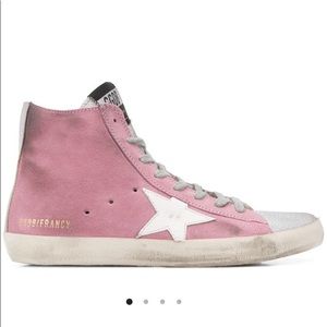 PINK GOLDEN GOOSE FRANCY SNEAKERS